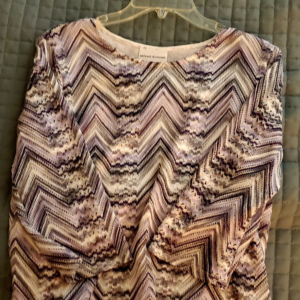 Chevron print blouse